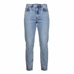 Vintage No Excuses Collectors Series High Waisted Light Wash Jeans Bow Hem Sz 13